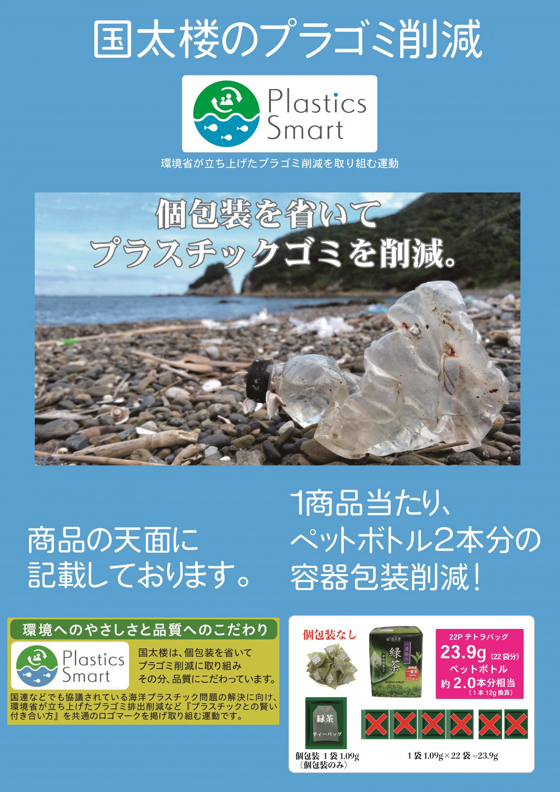 一番摘み緑茶宇治抹茶入り三角ティーバッグ２２P | お茶とコーヒーの国太楼